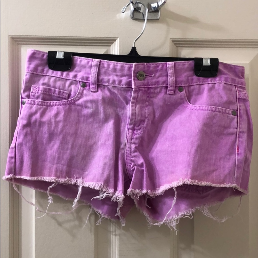 PINK cut off shorts